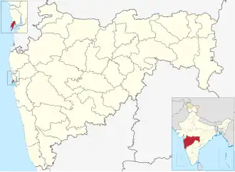 Lagekarte des Distrikts