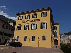 Rathaus der Gemeinde Vallelaghi in Vezzano