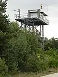 Kontrollturm Schießbahn 3