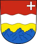 natürlicher dreispitziger Berg