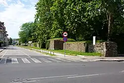 Römische Stadtmauer Mauer, Ljubljana