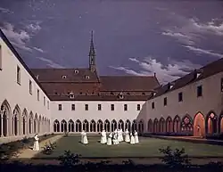 Henri Lebert, Couvent des Unterlinden / Frauenkloster von Unterlinden (1838)
