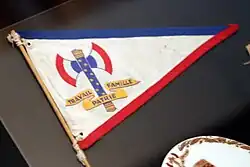 Militärischer Stander des Vichy-Regimes.