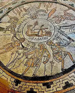 Rad der Monate aus Santa Maria delle Stuoie, 12. Jhd.