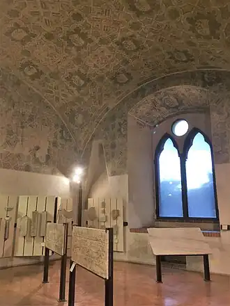 Ein Saal der langobardischen Abteilung