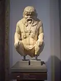 Römische Statue des Bes, aus einer römischen Villa nahe Colonna (Latium), 1.&nbsp;Jahrhundert