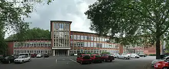 Gebäude der 1967 gegründeten Musikschule Bochum, eine der größten Deutschlands