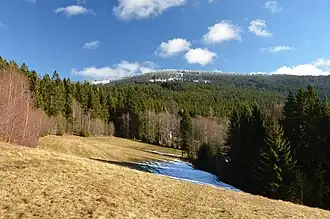 Můstek, Blick von Westen