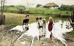 Mykola Pymonenko – Furt, 1901
