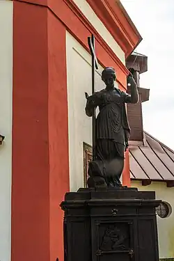 Grabmal und Gruft für Ernestine von Langet