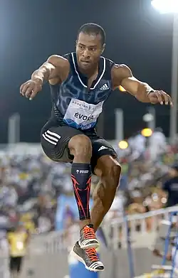 Nelson Évora kam auf den sechsten Platz – er war später unter anderem als Olympiasieger 2008 und Weltmeister 2007 im Dreisprung noch deutlich erfolgreicher