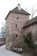 Mauerturm Schwarzes S