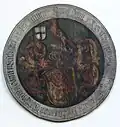 Totenschild eines Fuchs Ritter des Deutschordens (1523), St. Jakob, Nürnberg