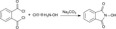 Darstellung von N-Hydroxyphthalimid aus Phthalsäuredichlorid
