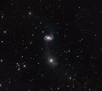 Arp 104, Keenan´s System (NGC 5216, NGC 5218)