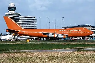 Boeing 747-200 der Braniff
