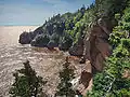 Hopewell Rocks bei Hochwasser
