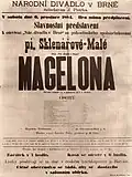 Magelona – Theaterzettel 1884