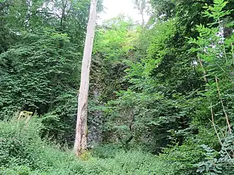 Die Ottersteine, aufgenommen während der Volkswandertage 2016