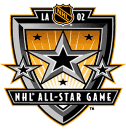 Das offizielle Logo des NHL All-Star Games 2002 in Los Angeles