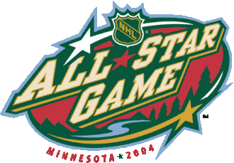 Das offizielle Logo des NHL All-Star Games 2004 in St. Paul