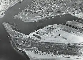 Haringhaven mit Schnellbootbunker