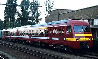 AM 80 als zweiteilige Version mit alter Lackierung