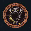 NRO-Missions­patch aus dem Jahr 2000 mit dem Slogan: We own the Night
