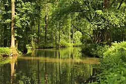 Oberspreewald, mit Dorfanlagen