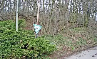 Ehemaliger Steinbruch in Steeg