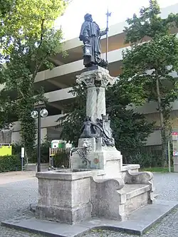 Nachtwächterbrunnen im Bohnenviertel