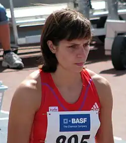 Nadine Hildebrand belegte Rang sieben in ihrem Halbfinallauf und schied damit&nbsp;aus