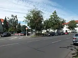 Gehsener Straße / namenloser Platz