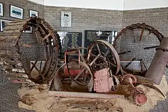 Originalteile von „Martin Luther“, die ersetzt wurden