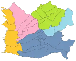 Administrative Einteilung von Nantou