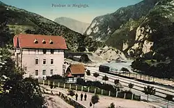 Bahnstation Međeđa an der Drina