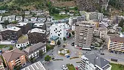 Heutiges Zentrum Naters