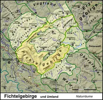 Hufeisen des Hohen Fichtelgebirges