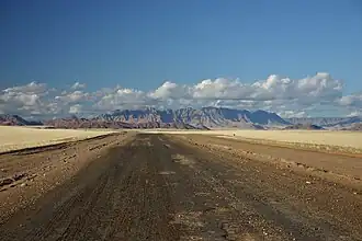 Naukluftberge, von Sesriem aus gesehen