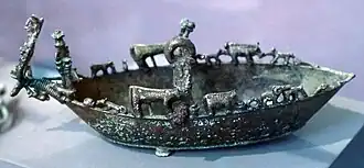 Etruskisches Schiff aus Vetulonia