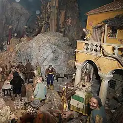 Strassenszene der Krippe