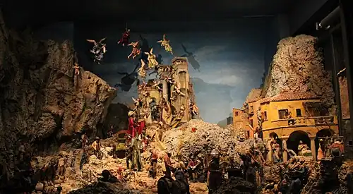 Übersicht: Neapolitanische Weihnachtskrippe