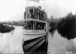 Touristenboot Adirondack, 1911