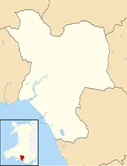 Karte: Neath Port Talbot County Borough