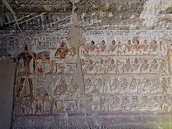 Festszene im Grab des Paheri