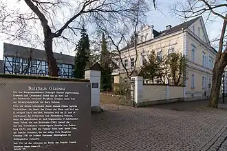 Burghaus Gransau in Neheim, Sauerland (15./16. Jh.)