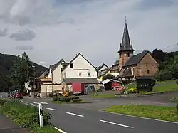 Moselstraße mit St. Agatha