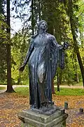 Kopie einer Tochter der Niobe aus der Schule des Skopas (1786), Pawlowsk-Park