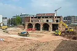 Freilegung der Eiskeller-Gewölbe…