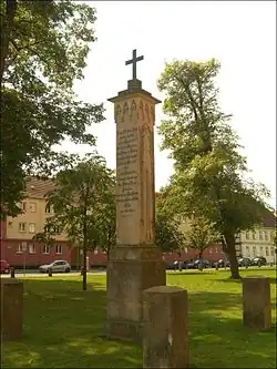 Boll-Denkmal in Neubrandenburg (1818)
